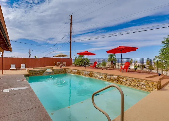 Ferienhaus 2 Mi To Havasu! Mtn-view Poolside Paradise *